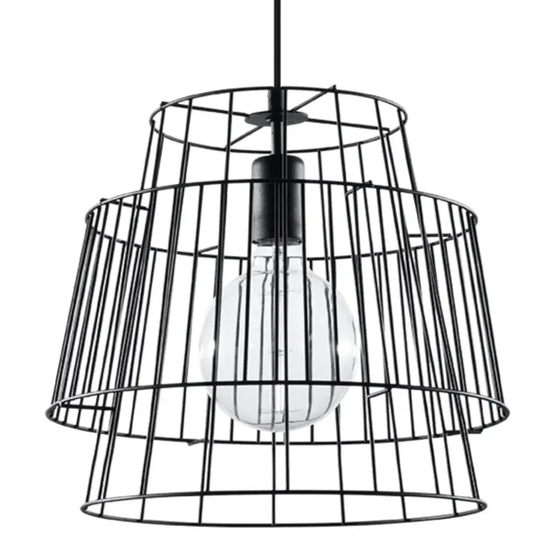 Lampa wisząca GATE czarny SL.0663 - Sollux Hit sprzedaży