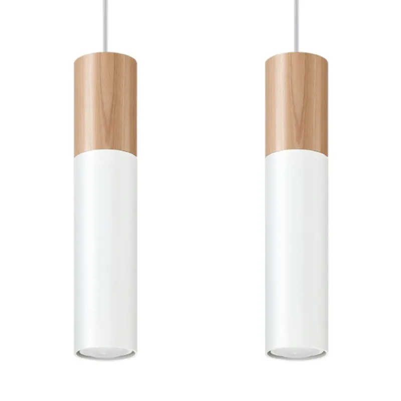 Popularny Lampa wisząca PABLO 2 biała SL.0629 - Sollux