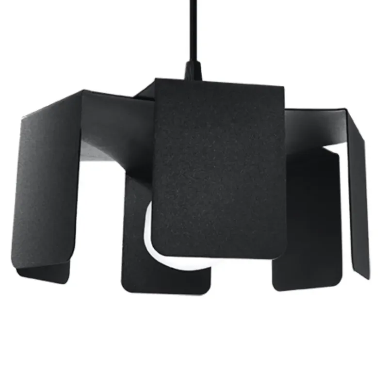 Tylko dziś Lampa wisząca TULIP czarny SL.0667 - Sollux