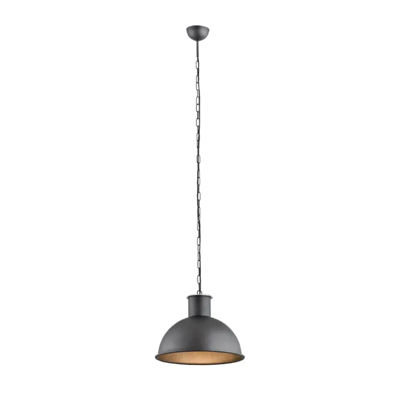 Dostępne od ręki Lampa loft wisząca EUFRAT 3192 vintage antracyt - Argon