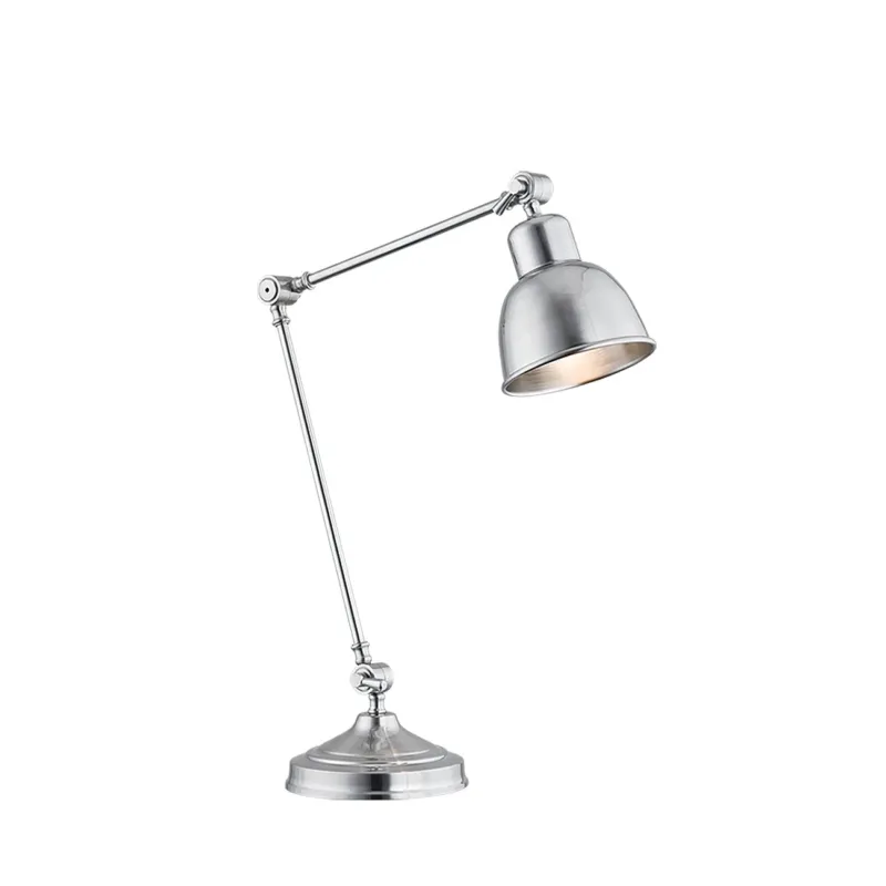 Tani Lampa stołowa EUFRAT 3196 retro chrom - Argon