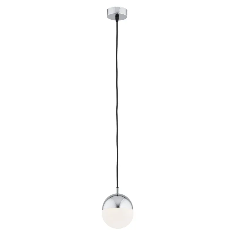 Łatwy zwrot Lampa stylowa wisząca LIVIA 4032 mirror ball srebrna kula – Argon