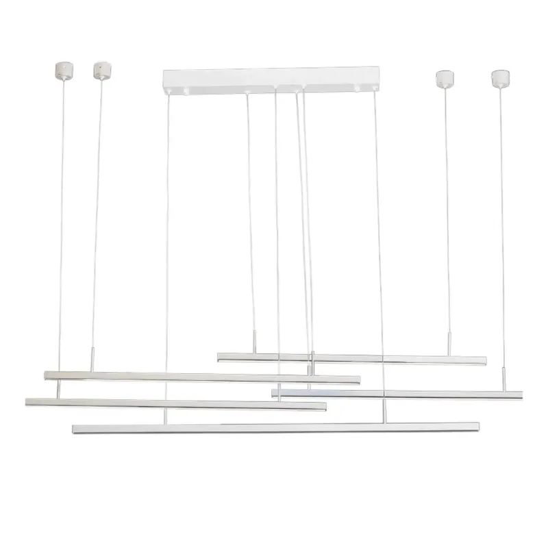 Najlepsza cena Azzardo Lampa wisząca biała metalowa 180cm AZ3185 z serii Merlo