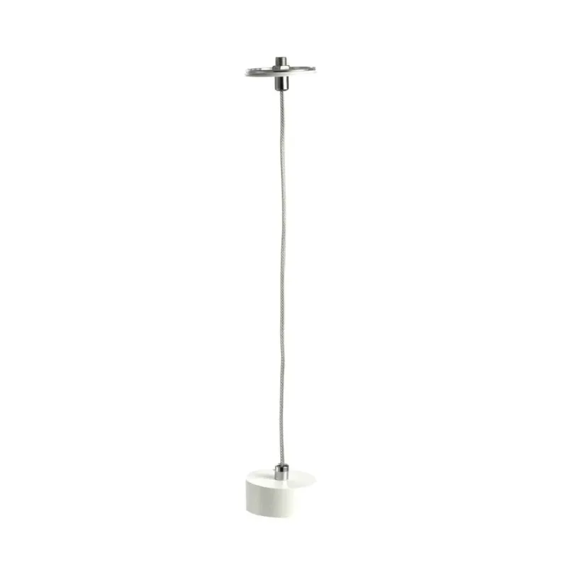 Azzardo Lampa wisząca metalowa biała regulowana AZ3392 z serii Erebus Bestseller