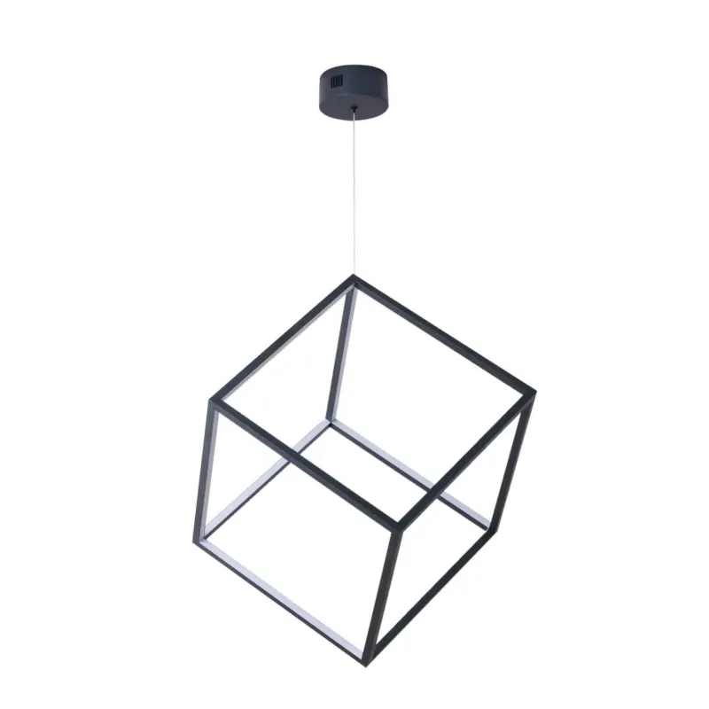 Azzardo Lampa wisząca metalowa czarna 44cm AZ3183 z serii Strange Tani