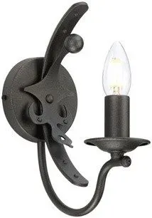 Obniżka ceny Kinkiet metalowy czarny jednopunktowy WINDSOR1 GR z serii WINDSOR - Elstead Lighting