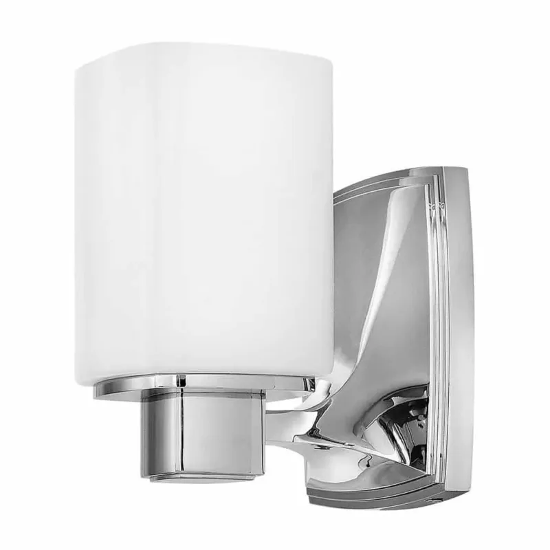 Dodaj do koszyka Kinkiet łazienkowy chromowany ze szklanym kloszem HK/TESSA1 BATH z serii TESSA - Elstead Lighting