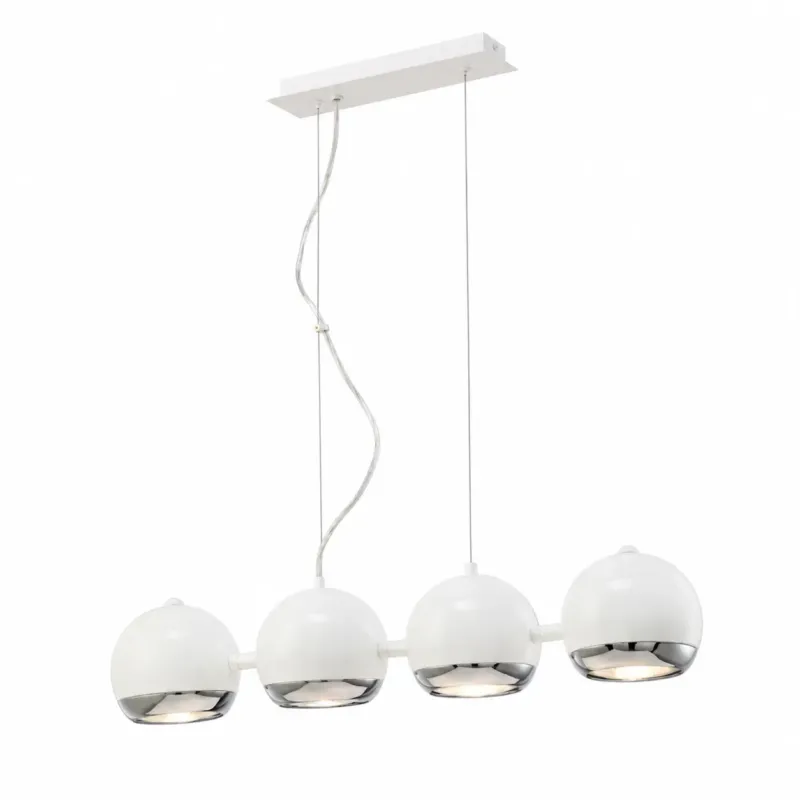 Lampa wisząca nowoczesna SFERIO WHITE MA01394CG-004WH - Italux - Outlet Najlepsza cena