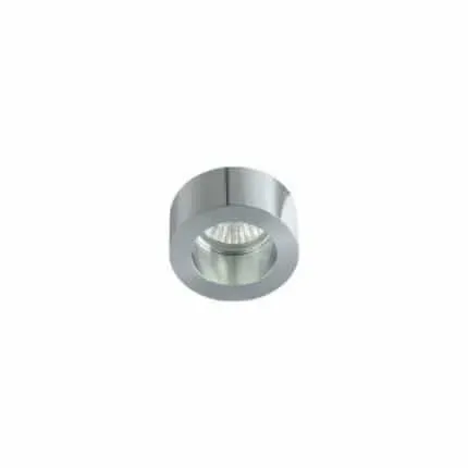 Kup teraz Oprawa wpuszczana okrągła metalowa srebrna 5,5cm MQ71811-1C - Lampy Italux