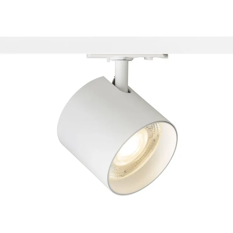Szybka dostawa Reflektor LED szynowy biały cylindryczny 9cm 12W R14478 - Rendl