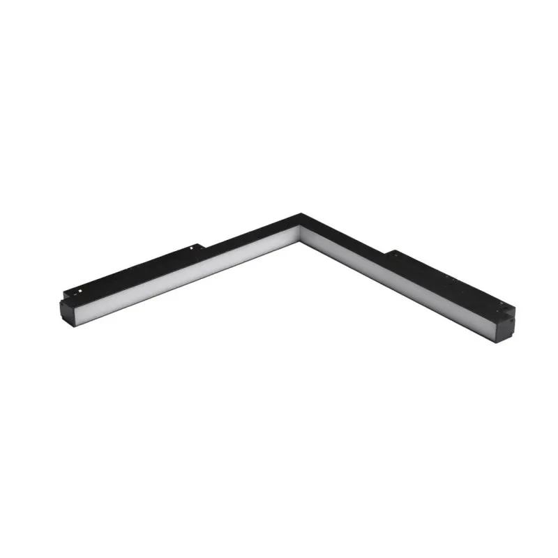 Zamów teraz Azzardo Lampa szynowa magnetyczna narożna czarna aluminiowa AZ5498 z serii SAGA II TRACK MAGNETIC