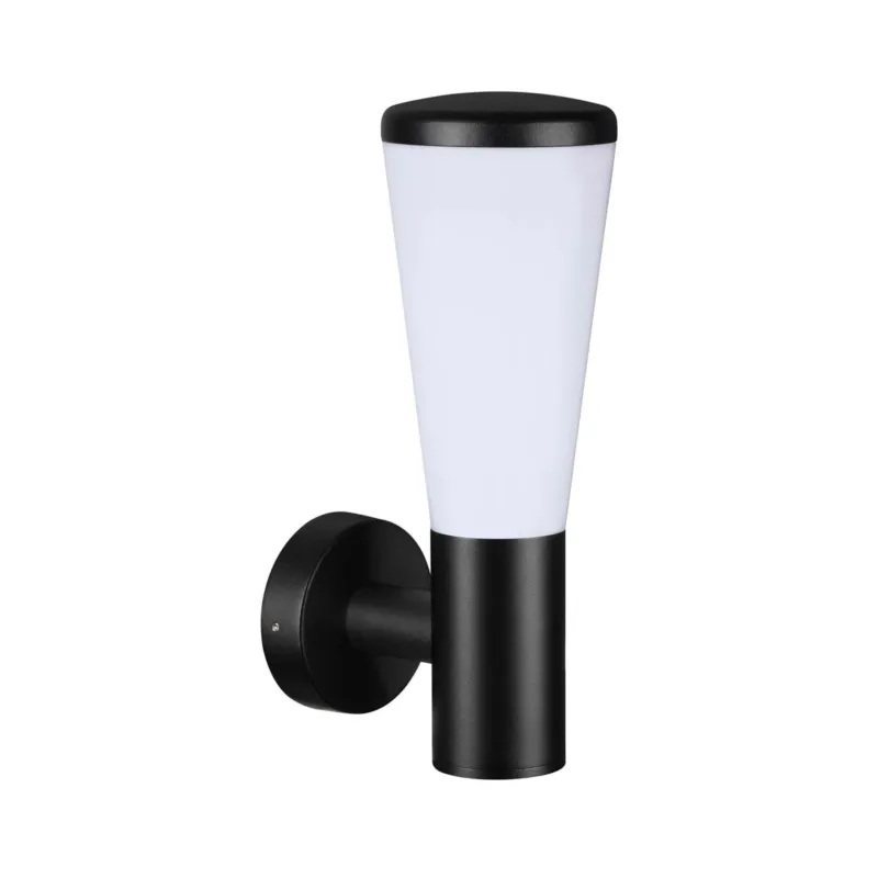 Kinkiet zewnętrzny czarny metalowy IP54 OWL-2613 z serii Paralel - Lampy Italux Ekspresowa dostawa