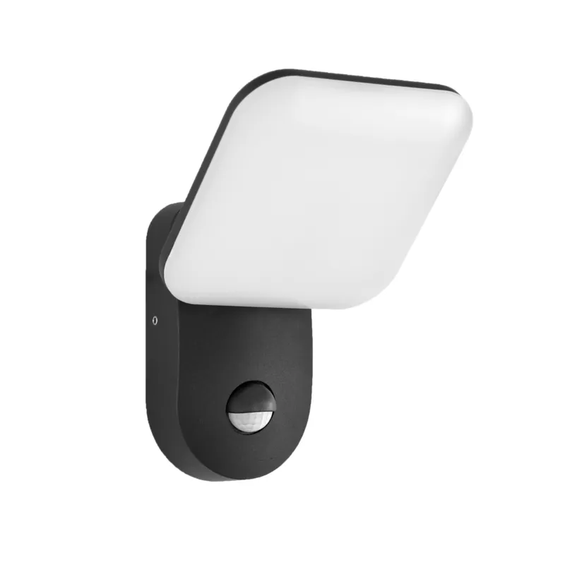 Kinkiet zewnętrzny czarny z czujnikiem ruchu OWL-6206-S-4K z serii NAMMI - Lampy Italux Zamów dziś