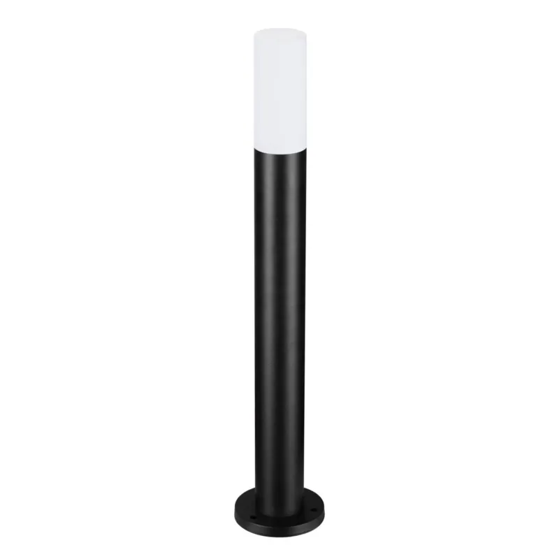 Słupek ogrodowy czarny metalowy 80cm OFL-2764-L z serii Muggia - Lampy Italux Oferta limitowana