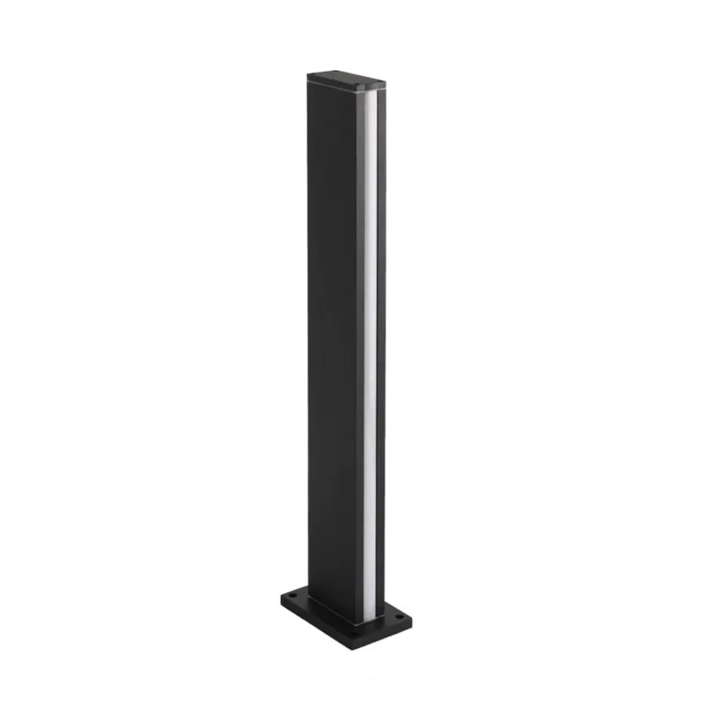 Słupek ogrodowy LED czarny metalowy 70cm OFL-7281-4K z serii Grado - Lampy Italux Cena promocyjna