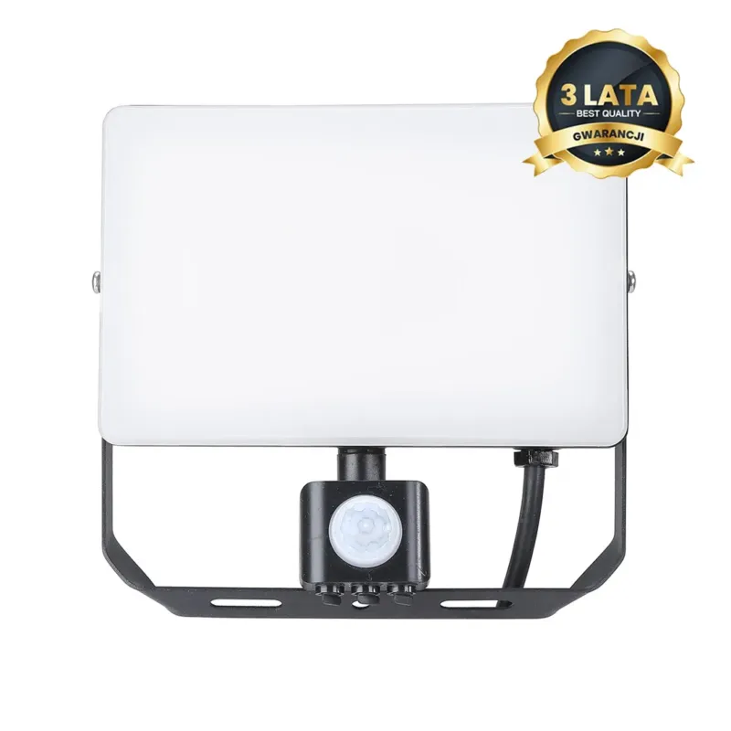 Naświetlacz LED 50W PIR 5000lm 5000K EKN9020 - Milagro Bestseller