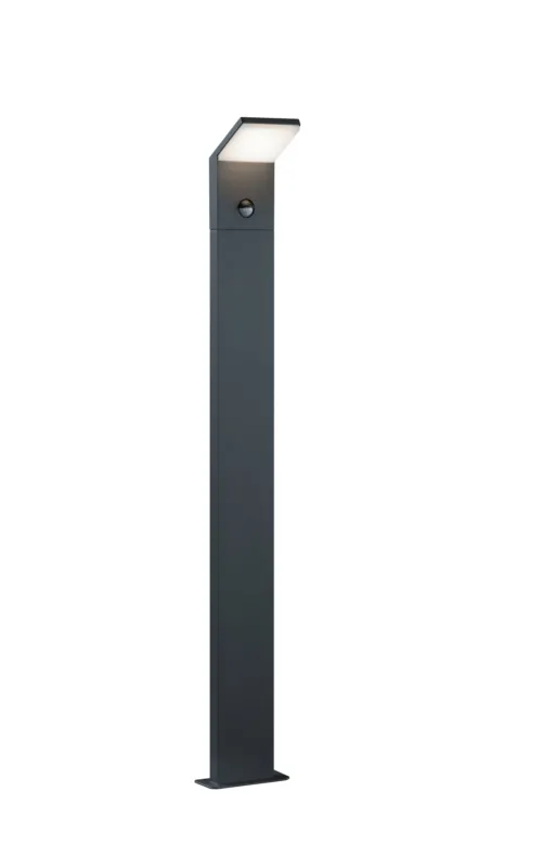 Słupek ogrodowy z czujnikiem ruchu LED 8W antracyt IP54 PEARL 421169142 - Trio Hit cenowy