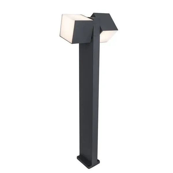 Tani Zewnętrzna lampa stojąca CUBA antracyt 7193801118 - Lutec