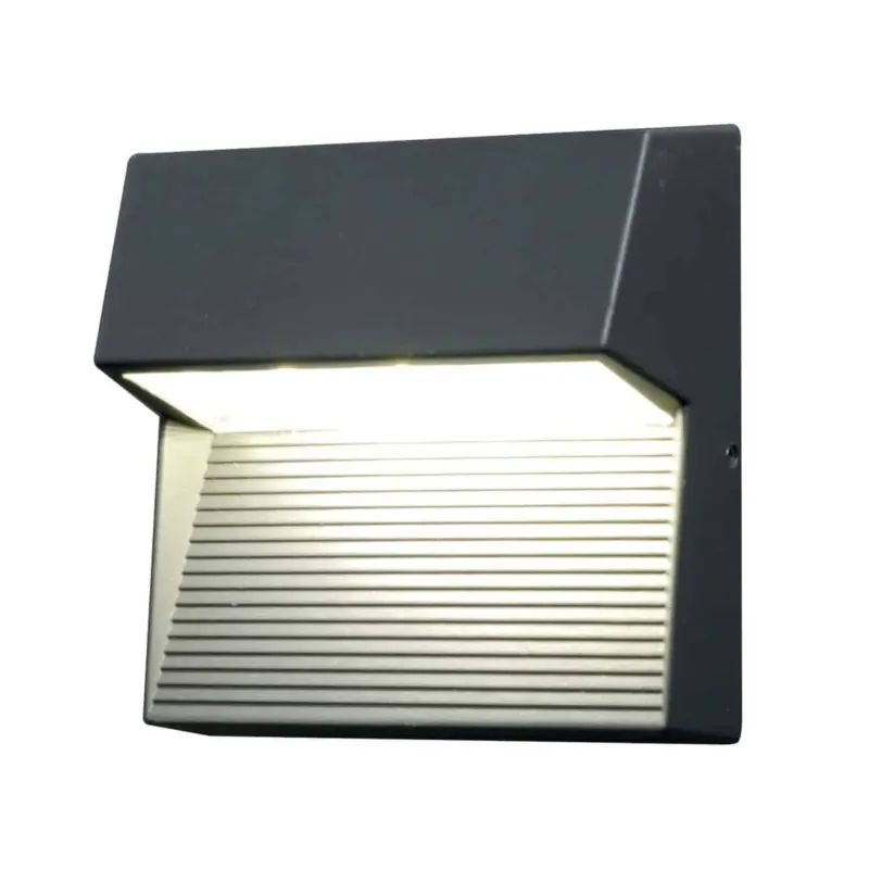Wybór klientów Kinkiet zewnętrzny LED czarny kwadratowy IP65 FREYR SQ - Elstead Lighting