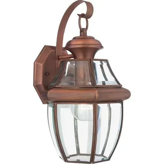 Popularny Kinkiet zewnętrzny miedziany klasyczny QZ/NEWBURY2/M AC z serii NEWBURY - Elstead Lighting
