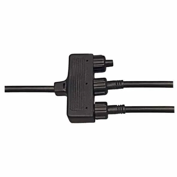 Szybka wysyłka Rozdzielacz 3-drożny czarny 12V GZ/CABLE 3 WAY - Elstead Lighting