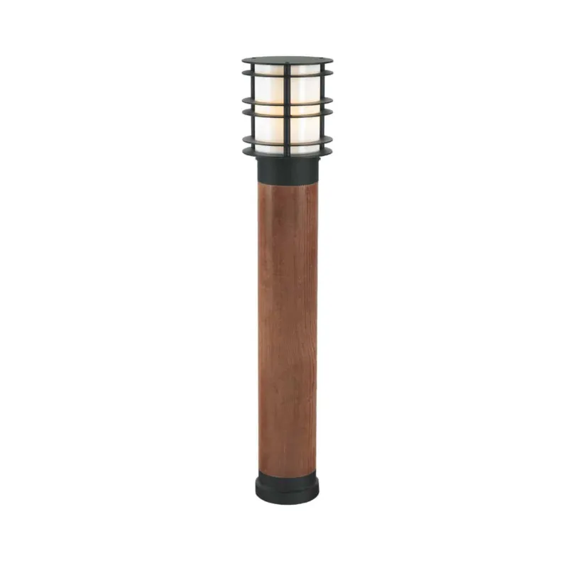 Bestseller Lampa ogrodowa słupek drewniany STOCKHOLM 85CM 1420B - Norlys