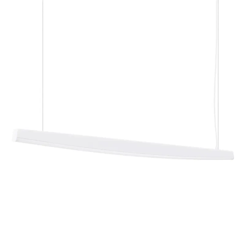 Lampa wisząca podłużna nowoczesna Jorun 150cm biała LED 4000K Thoro Zniżka