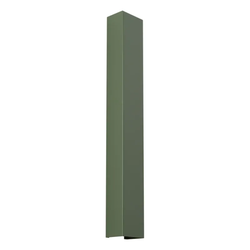 Darmowy zwrot Kinkiet pionowy Freya 60cm zielony oliwkowy Thoro