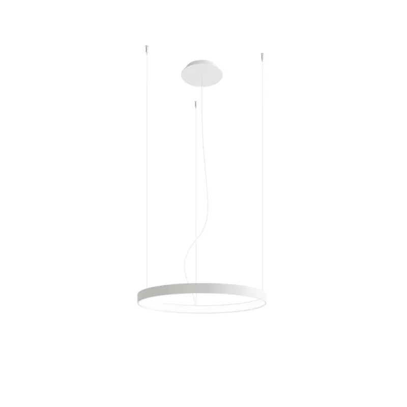 Żyrandol wiszący ring Rio 55cm biały LED 3000K Thoro Zamów teraz