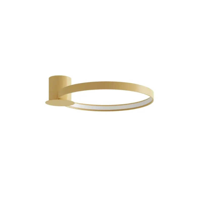 Dostępne od ręki Plafon ring Rio 78cm złoty LED 3000K Thoro