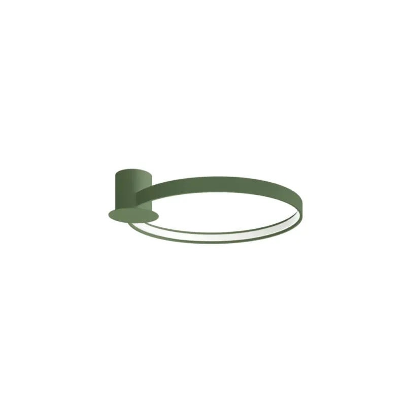 Plafon ring Rio 55cm zielony oliwkowy LED 4000K Thoro Oferta czasowa