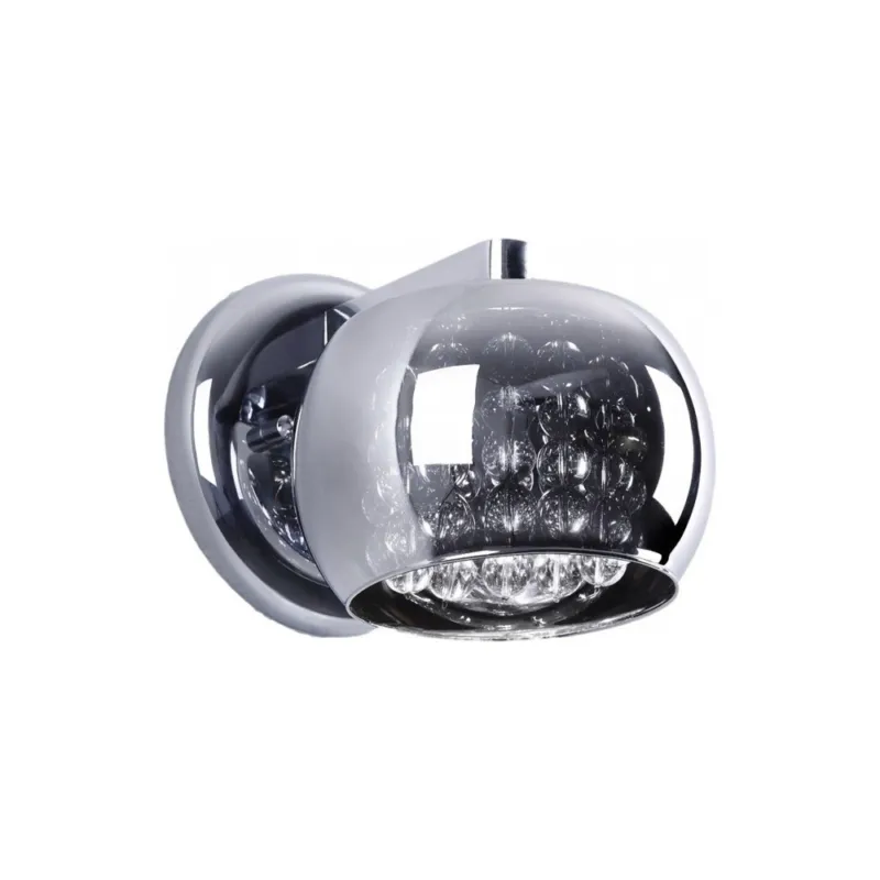 Kinkiet glamour z kryształkami Crystal 1 Chrom ZumaLine Obniżka ceny