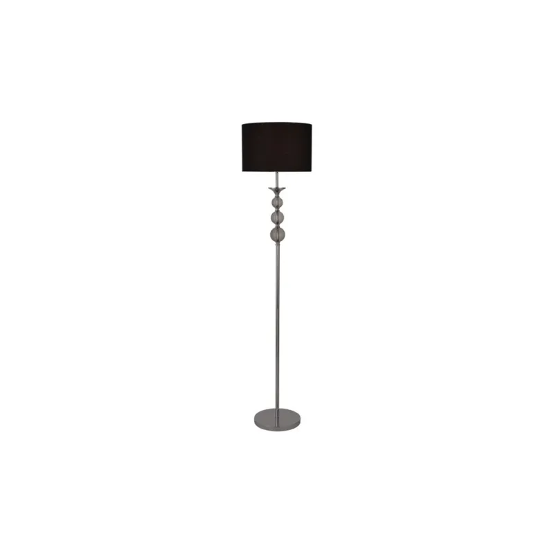 Lampa podłogowa z abażurem glamour Rea 40 Czarna ZumaLine Zamów teraz