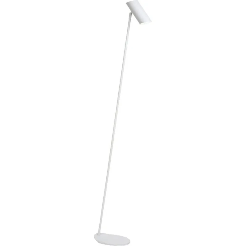 Lampa podłogowa tuba minimalistyczna Hester Biała Lucide Super okazja