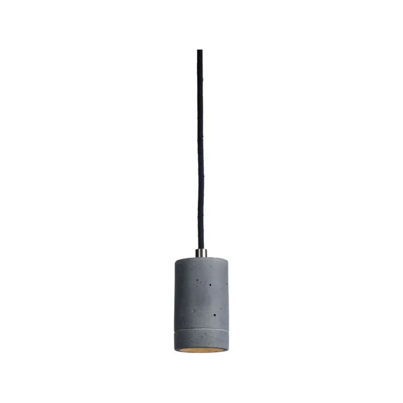 Bezpieczna płatność Lampa betonowa wisząca tuba Kalla 11 Antarcyt LoftLight