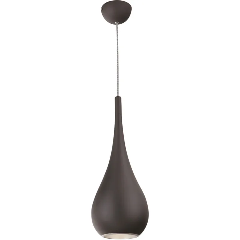 Tylko dziś Lampa wisząca "kropla" nowoczesna Drop 20 Czarna MaxLight