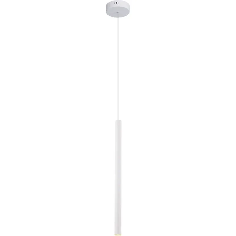 Hit sprzedaży Lampa wisząca tuba minimalistyczna Organic 2,5 LED Biała MaxLight