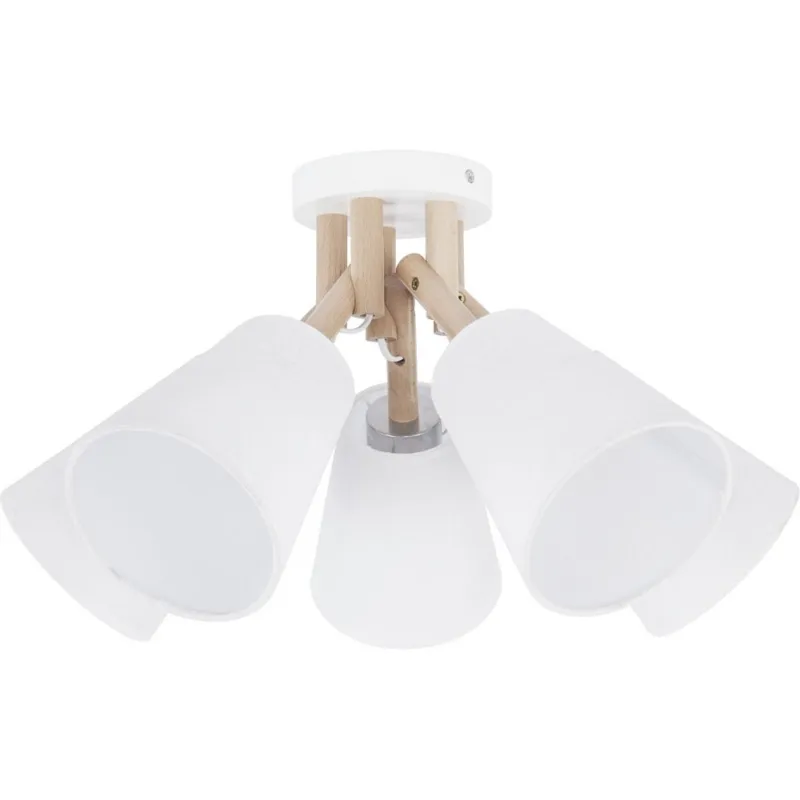 Darmowy zwrot Plafon skandynawski 5 punktowy Vaio White 5 Biały TK Lighting