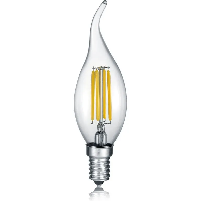 Żarówka dekoracyjna Wygięta E14 4W LED Przezroczysta Trio Niska cena