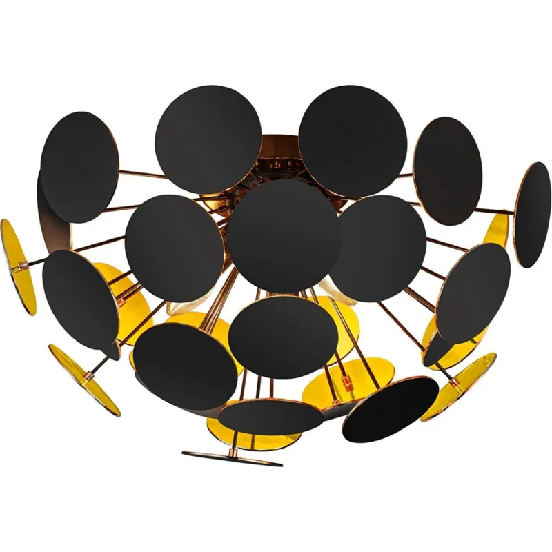 Plafon dekoracyjny Discalgo 54 Czarny Mat Trio Oferta