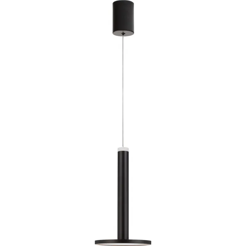 Zniżka Lampa wisząca nowoczesna Plato LED 15cm czarny mat
