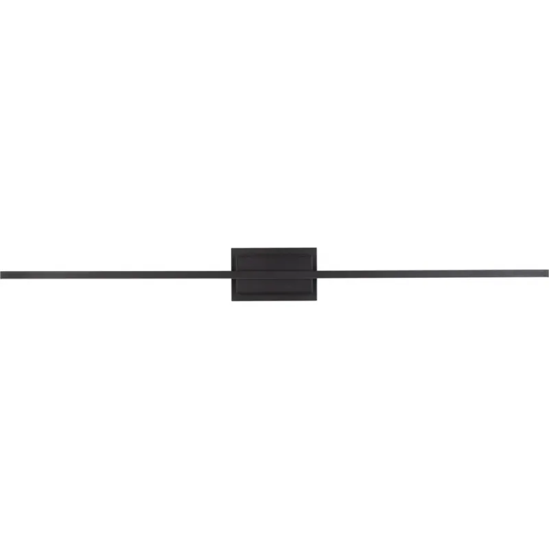 Kinkiet podłużny minimalistyczny Baris LED 120,5cm czarny Łatwy zwrot