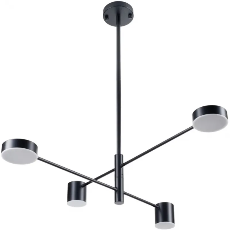 Lampa sufitowa designerska Clex LED 4 100cm czarna Step Into Design Wysoka jakość