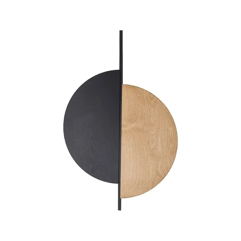 Kinkiet dekoracyjny ze sklejki Sunset B 50cm naturalny/czarny Nowodvorski Kup online