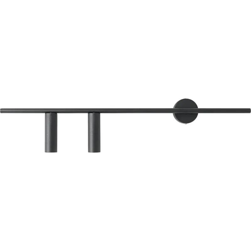 Kinkiet podłużny Trevo II lewy 80cm czarny Aldex Popularny