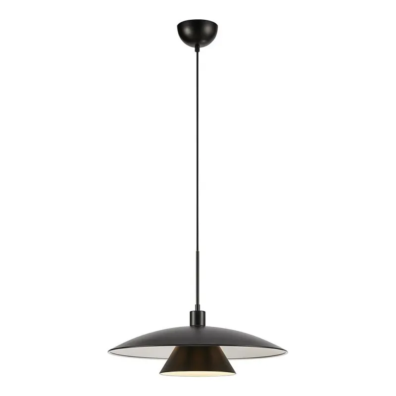 Nowość Lampa wisząca skandynawska Millinge 50cm czarny mat Markslojd