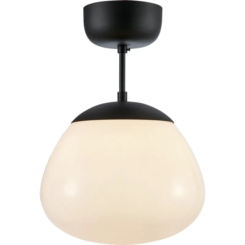 Zamów dziś Lampa sufitowa szklana Rise 25cm czarny/biały Markslojd