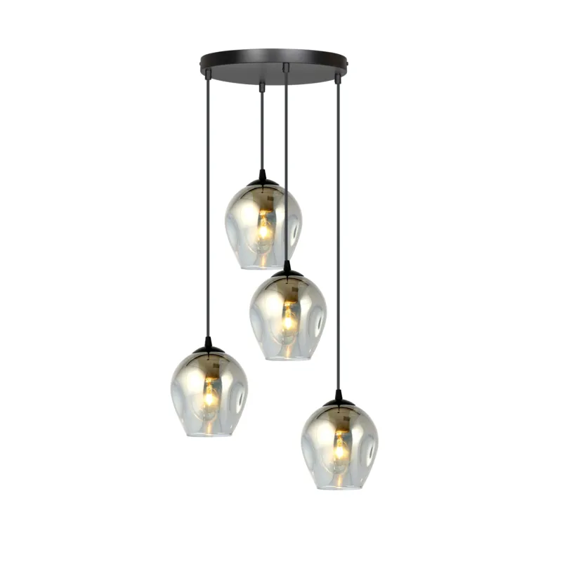 Kaskadowa lampa wisząca Ava 4 Ring Zamów dziś
