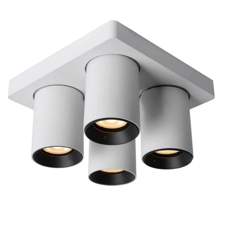 Lampa sufitowa Nigel LED 4 w białym kolorze Bezpieczna płatność