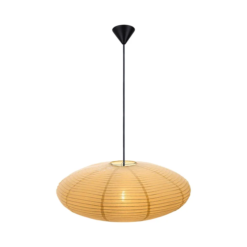 Żółta lampa wisząca Villo o prostym designie Okazja